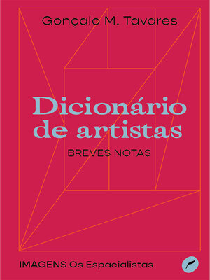 cover image of Dicionário de artistas